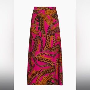Farm Rio's midi-skirt alligator print